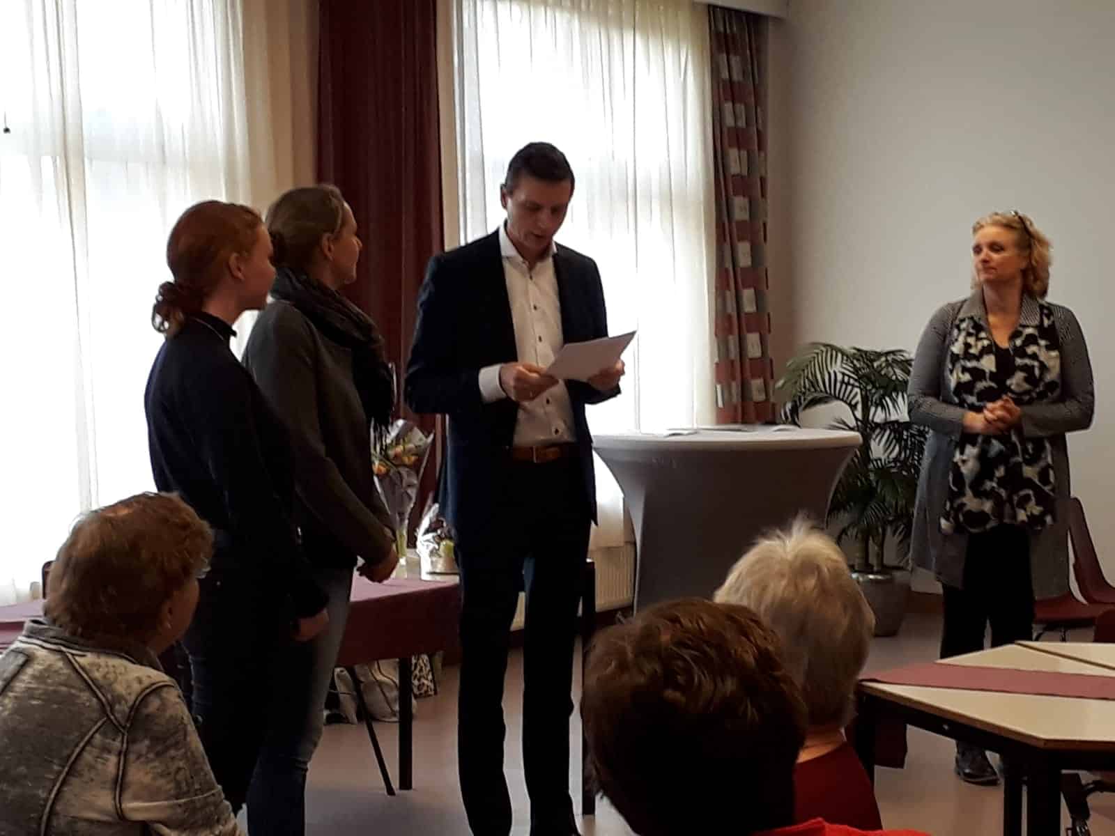 Uitreiking wensen Mantelzorgers in Akkrum